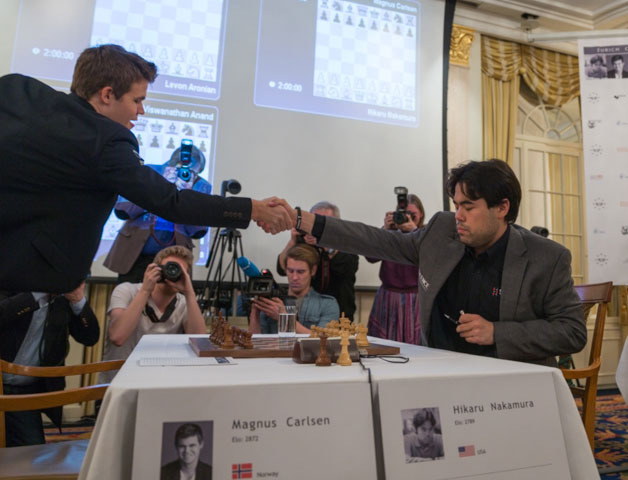 Zurich Chess Challenge 2014, Hikaru Nakamura, Magnus Carlsen, Zürich Schach 